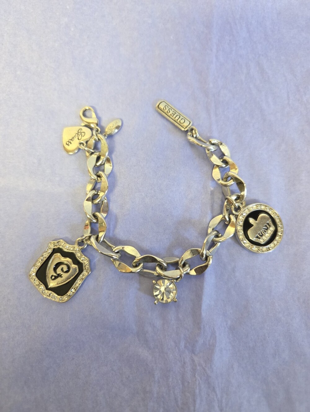 Guess 2010 Chain Charm Bracelet